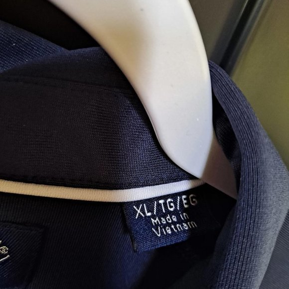 PENGUIN Blue Polo Size XL - Picture 4 of 5